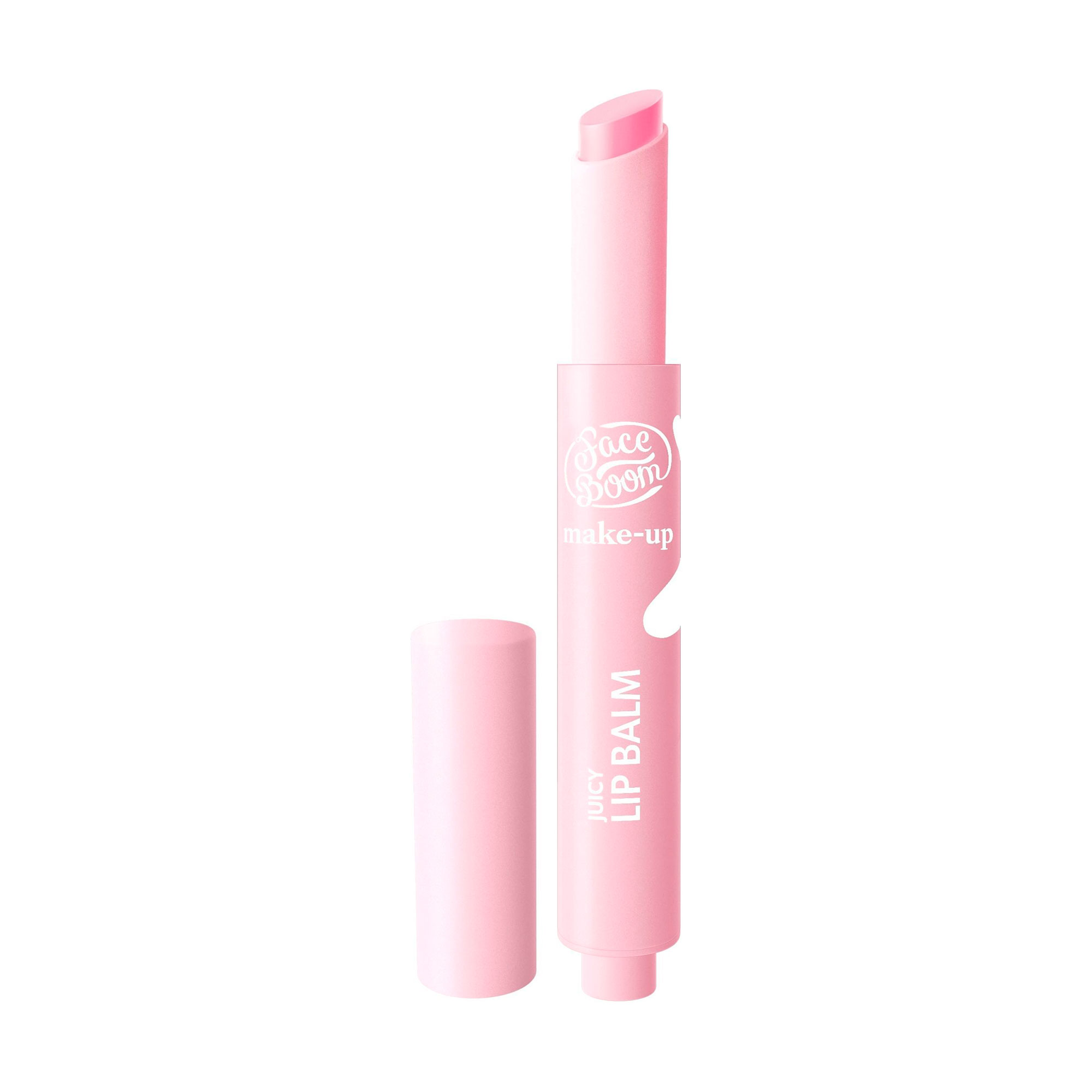 Зволожувальний бальзам для губ Face Boom Make-Up Juice Lip Balm 01 Рожевий поцілунок, 2.2 г